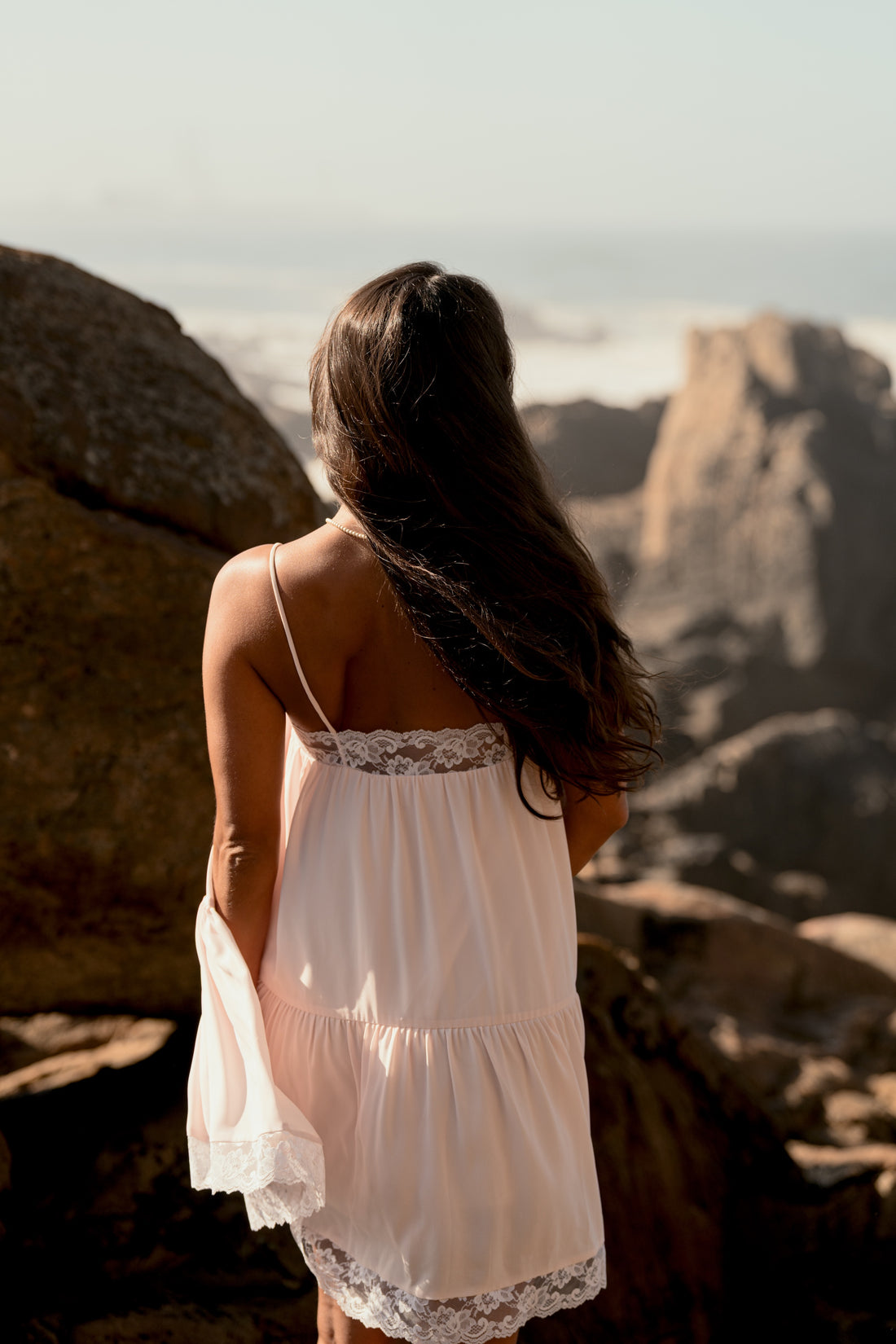 Amélie Dress in Blush Pink